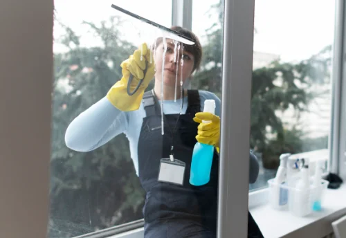 Nettoyage de vitres intérieures et extérieures à Roville-aux-Chênes